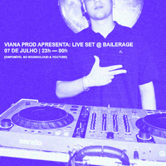 VIANA PROD LIVE SET @ BAILERAGE (Roots Pub) - TERESINA PI (05/07/2025)