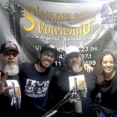Entrevista a German Eduardo Aranda en "Siempre Estoy Volviendo" Radio Compartiendo 89.7