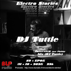dj tuttle  interview+mix radio @electro stories