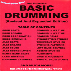 Rock with a 6/8 or 12/8 Feel Basic Cymbal Patterns - Joel Rothman (Page 166)