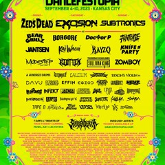 Dancefestopia Forest Stage Sept 5 930pm 2023 Extended Set w/extra track
