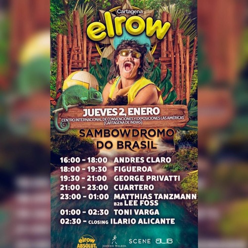 Andres Claro @ Elrow Cartagena, Colombia 02-01-2020