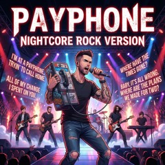 Nightcore - Payphone (Rock Version)