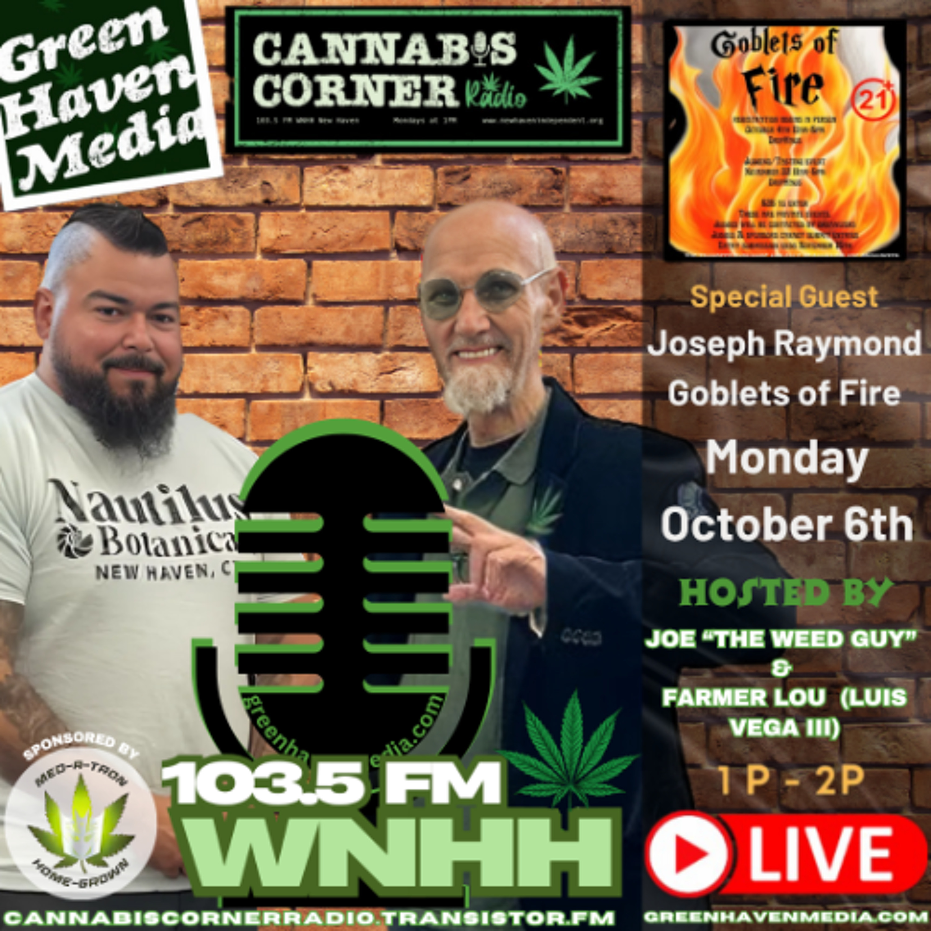 Cannabis Corner Radio: Oct 6, 2025 episode artwork