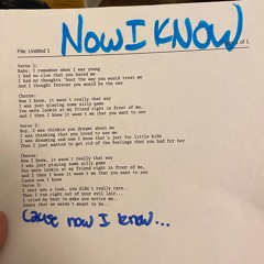 Now I Know (feat. Bobie & WanderBust)
