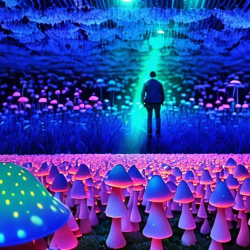 PSYTRANCE MIX 2023 ॐ Daydream In The Dark Forest ॐ A.I Generated