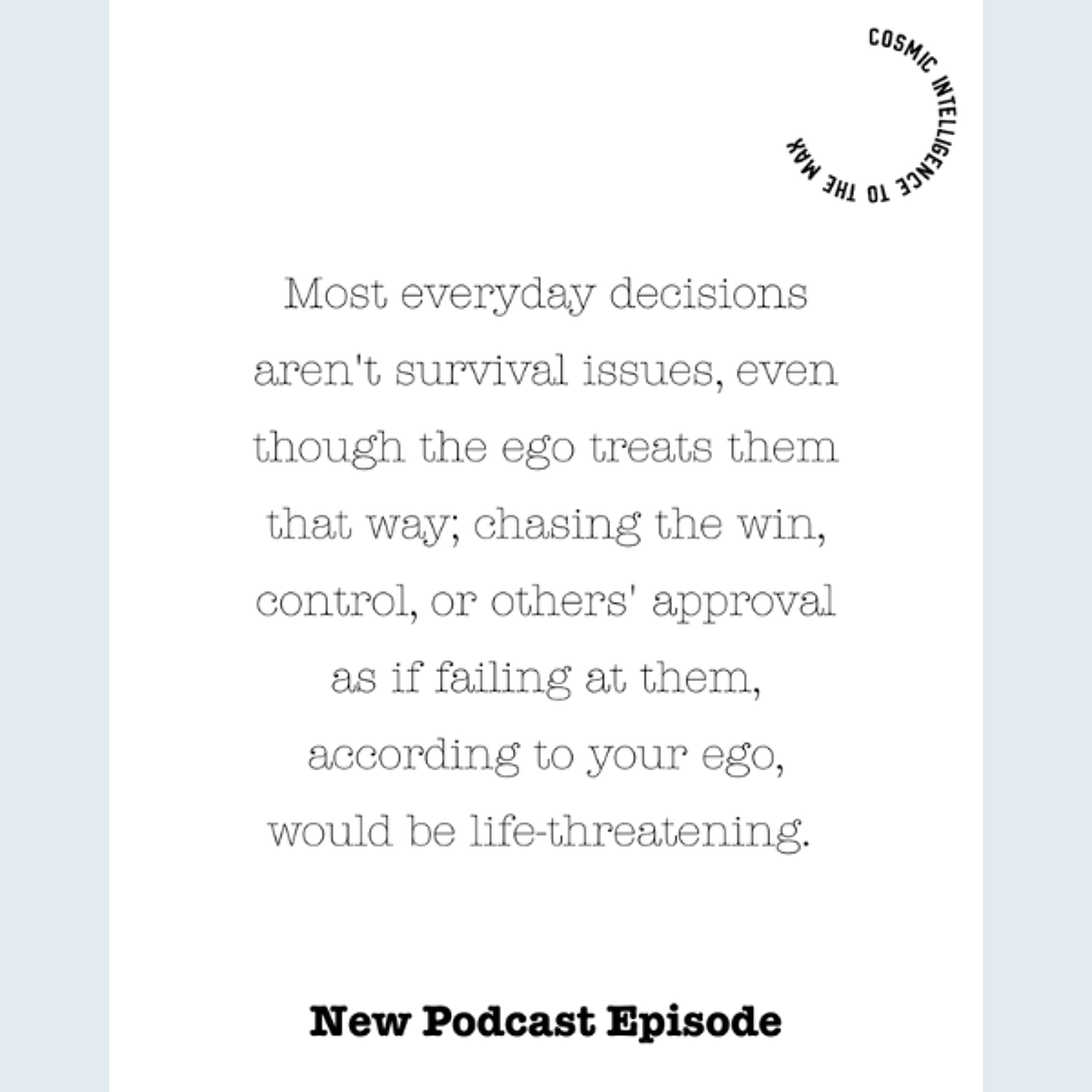 #837: Why Your Decisions Don’t Matter episode artwork