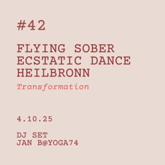 #41 FLYING ECSTATIC DANCE HEILBRONN mit Jan B