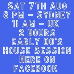 Marcus Stubbs - Facebook Live 7th Aug 2021 (Early 00's Deep,Funky, Tribal Wickedness))