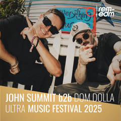 ⭕️ John Summit b2b Dom Dolla [REM] | 2025 Ultra Music Festival Miami | [Remastered]