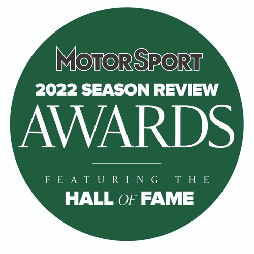 F1 team of the year 2022 with Allan McNish, Chris Medland and Lawrence Barretto