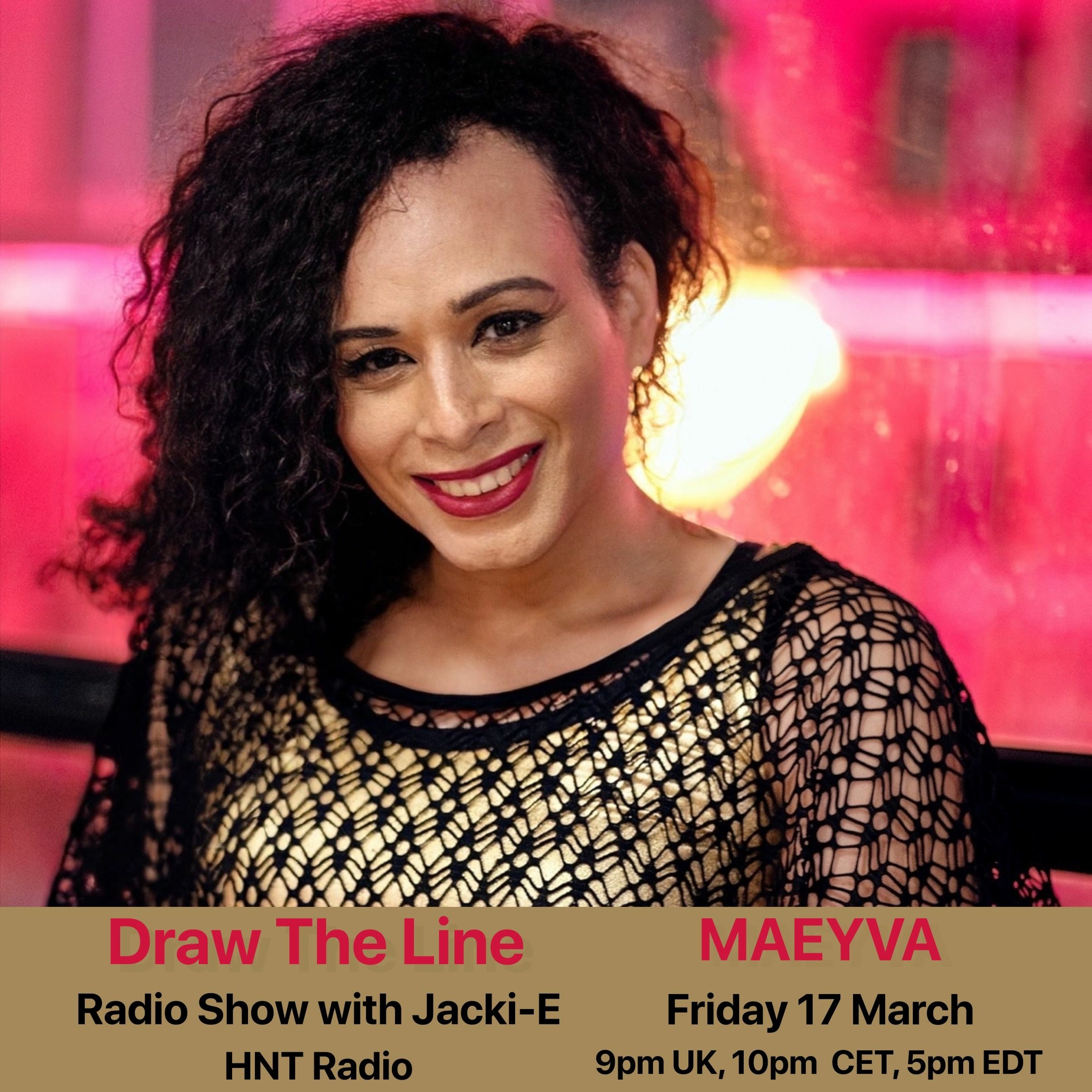 Jacki-E and Draw The Line Radio Show