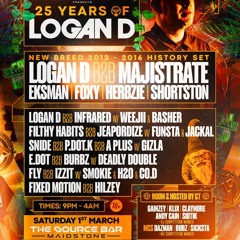 25 YEARS OF LOGAN D MAIDSTONE DJ COMP ENTRY - XANDA