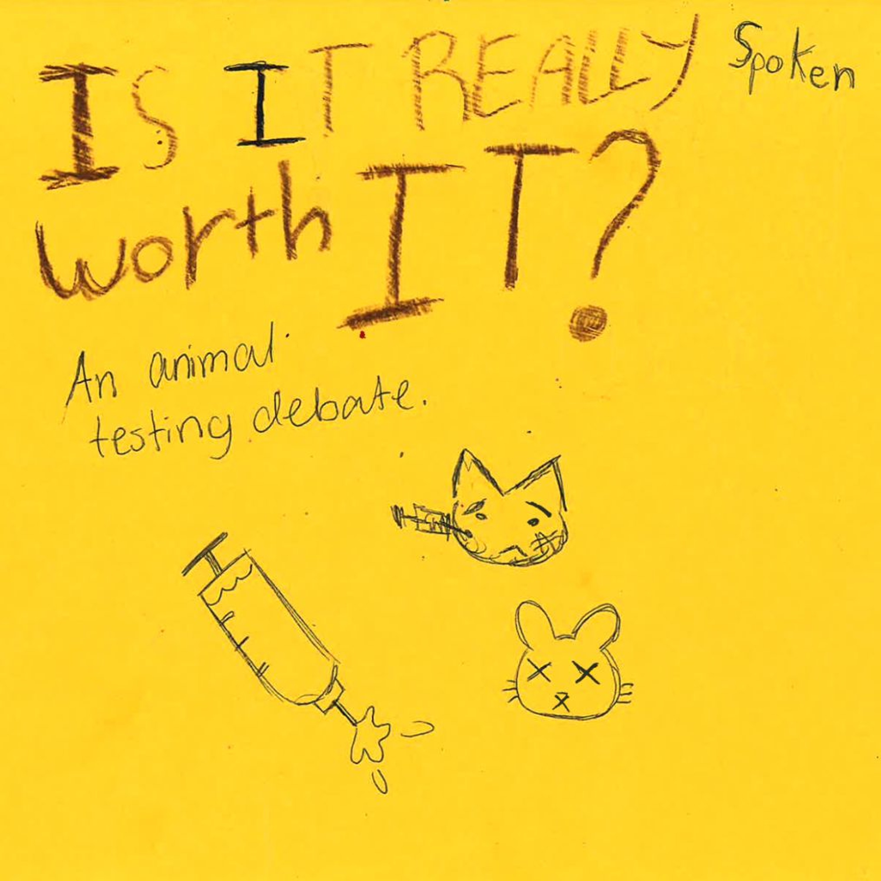 Animal Testing Product Debate by Sarah, Elaine, and Imani episode artwork