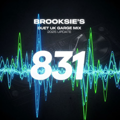 Brooksie's -8 3 1- The  Duet Garage Mix