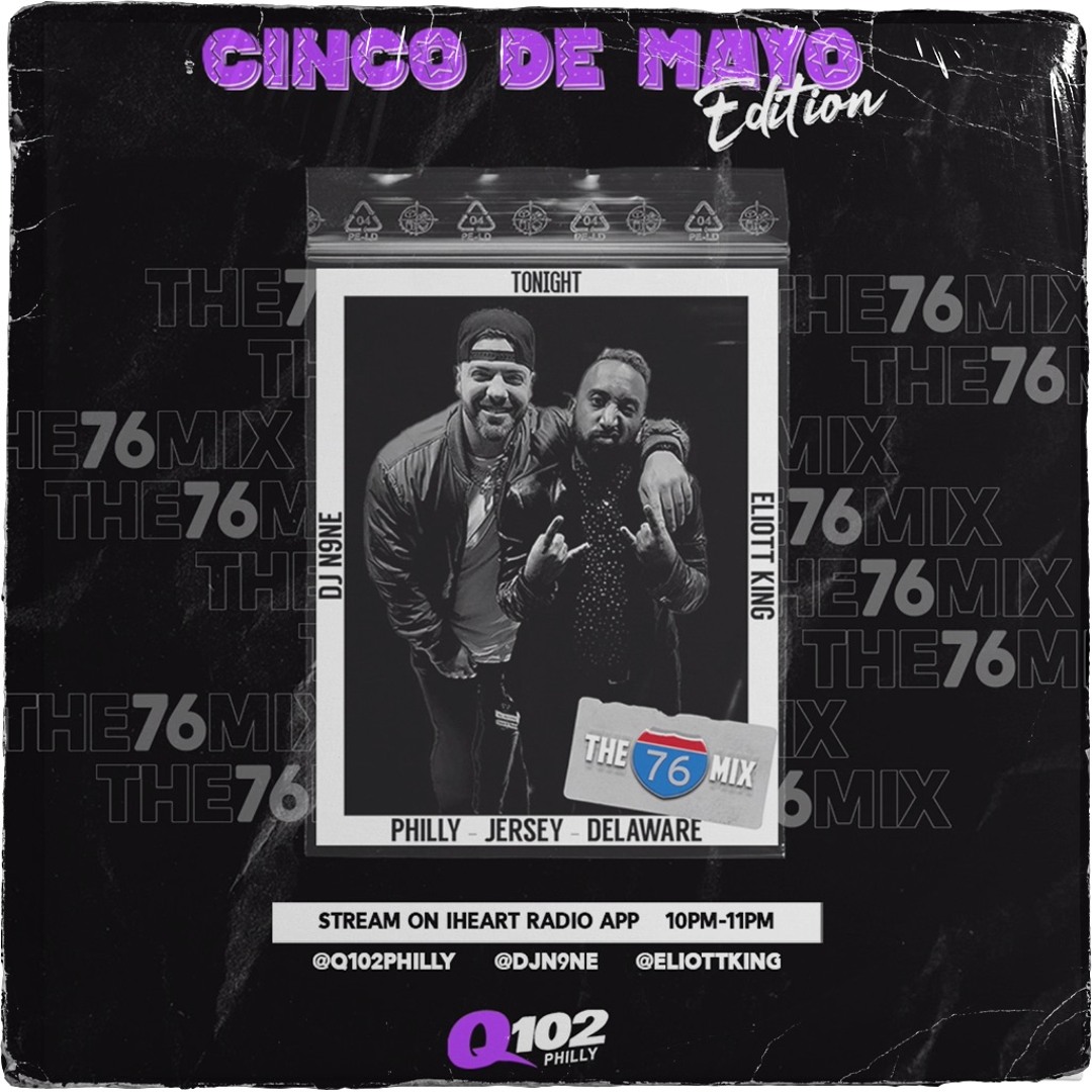 05-05-20 - THE 76 MIX - CINCO DE MAYO EDITION (Q102) cover artwork