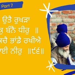 07 of 08 #Salok Sekh Fareed Jee ਕੰਧੀ ਉਤੈ ਰੁਖੜਾ ਕਿ ਚਰਕੁ ਬੰਨੈ ਧੀਰੁ ॥