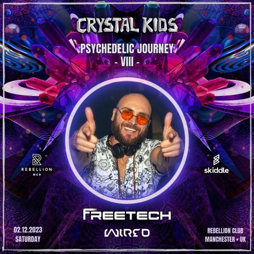 DJ Freetech - Crystal Kids • PsyJourney VIII | Dec 2023