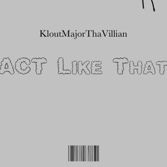 Act like that | (prod. by PrinceSuvy)