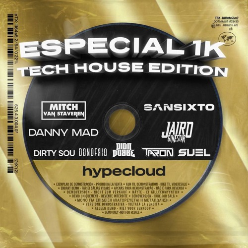 HYPECLOUD PRESENTA: ESPECIAL 1K TELEGRAM (TECH HOUSE EDITION MASHUP PACK)