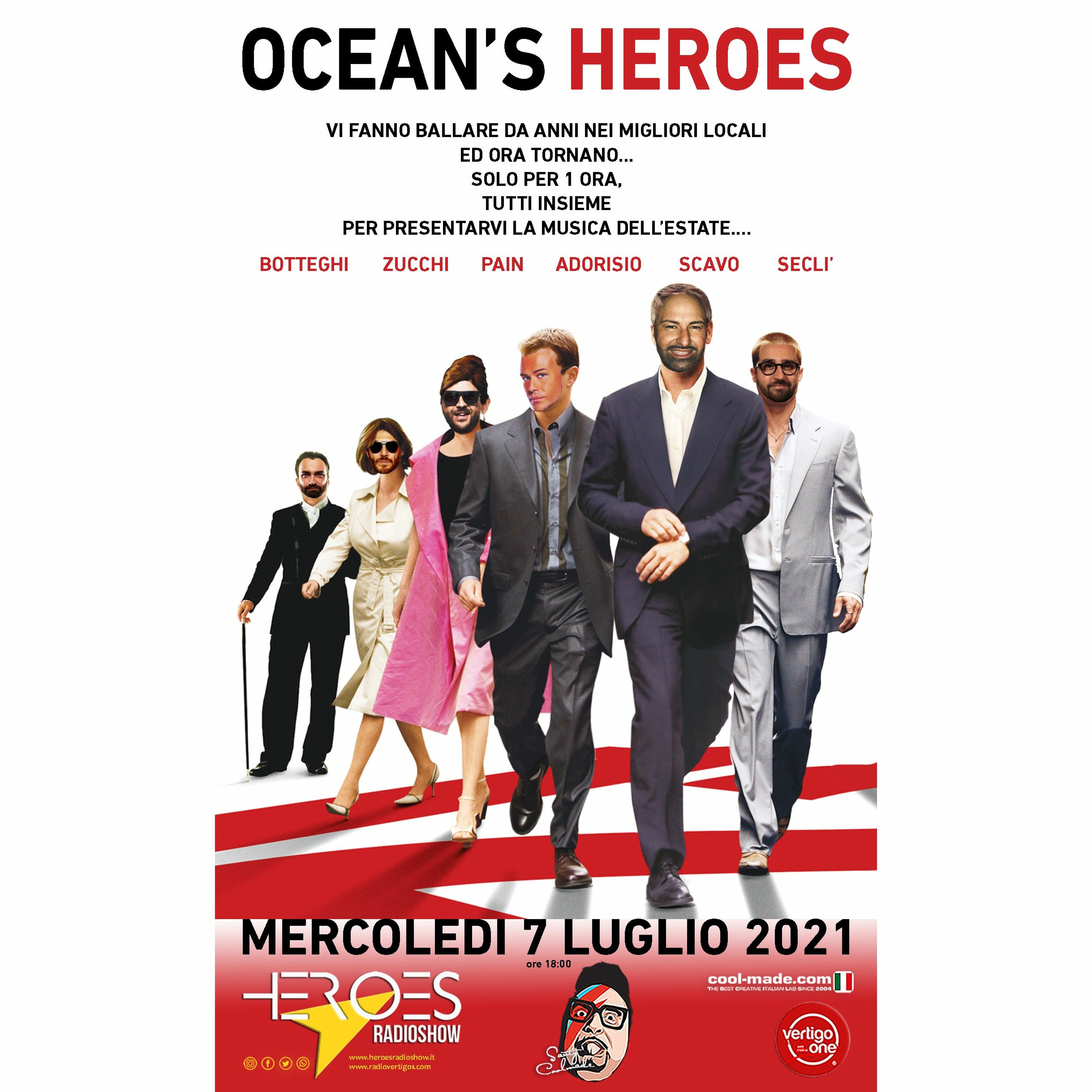 #42/2020-21> OCEAN'S HEROES - BOTTEGHI, ZUCCHI, PAIN, ADORISIO, SCAVO, SECLI episode artwork