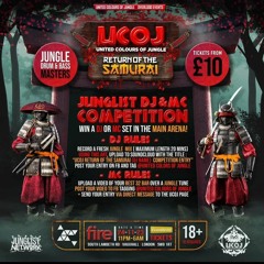 UCOJ Return Of The Samurai DJ T.H.C dnb Competition Entry