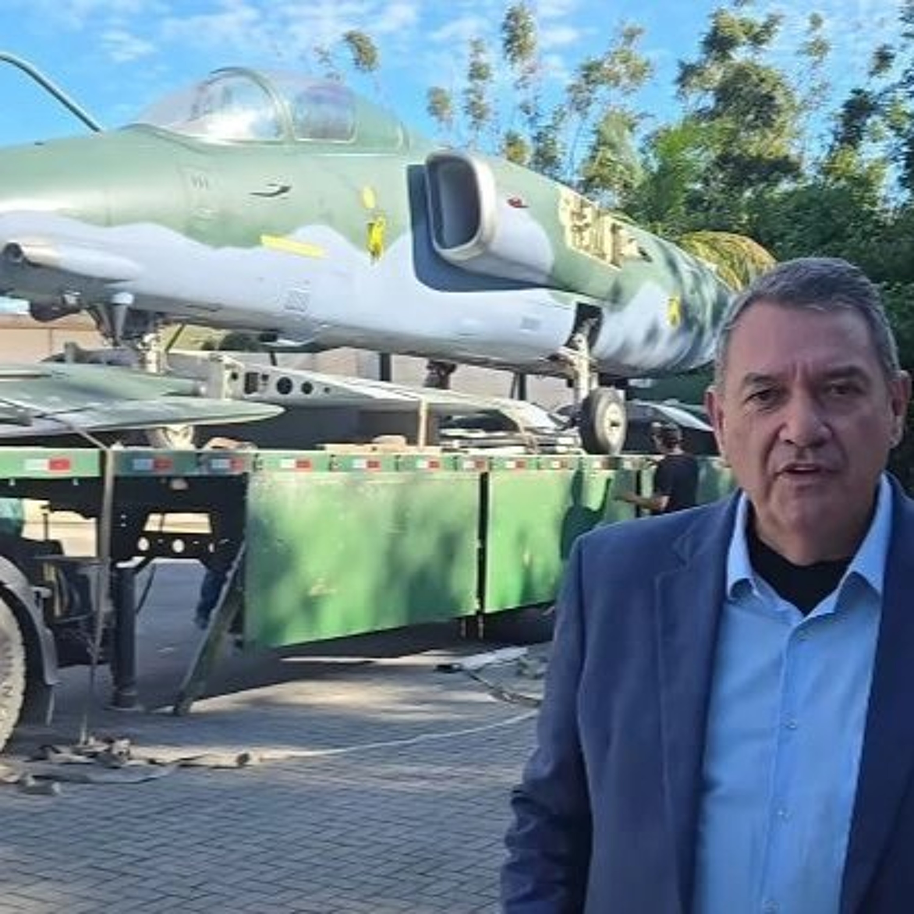 Pedras Grandes inaugura aeronave AMX restaurada no Parque Casa dos Arcos episode artwork