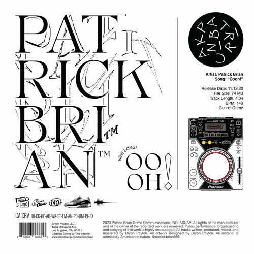 Patrick Brian - Oooh!