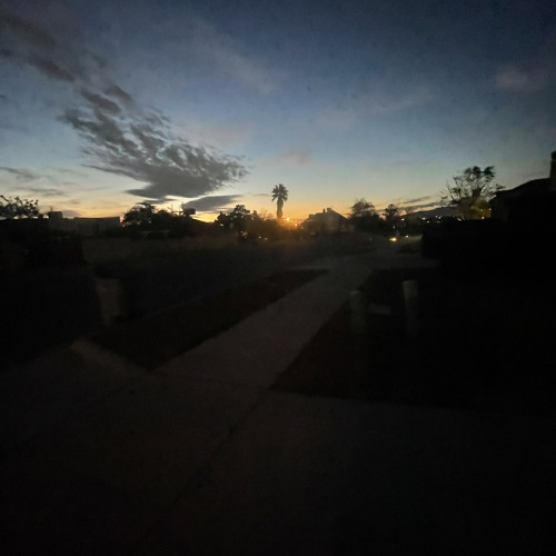dark walk home on your own