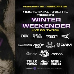 Liam Melly - Nocturnal Knights Winter Weekender