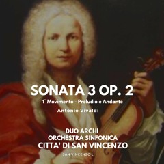 SONATA 3 OP. 2 | A. Vivaldi