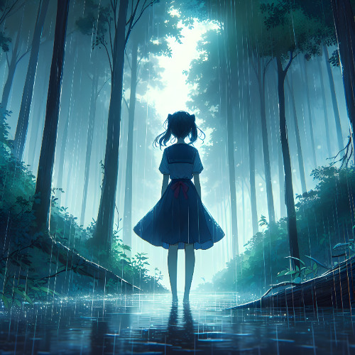 Petite balade sous la pluie
