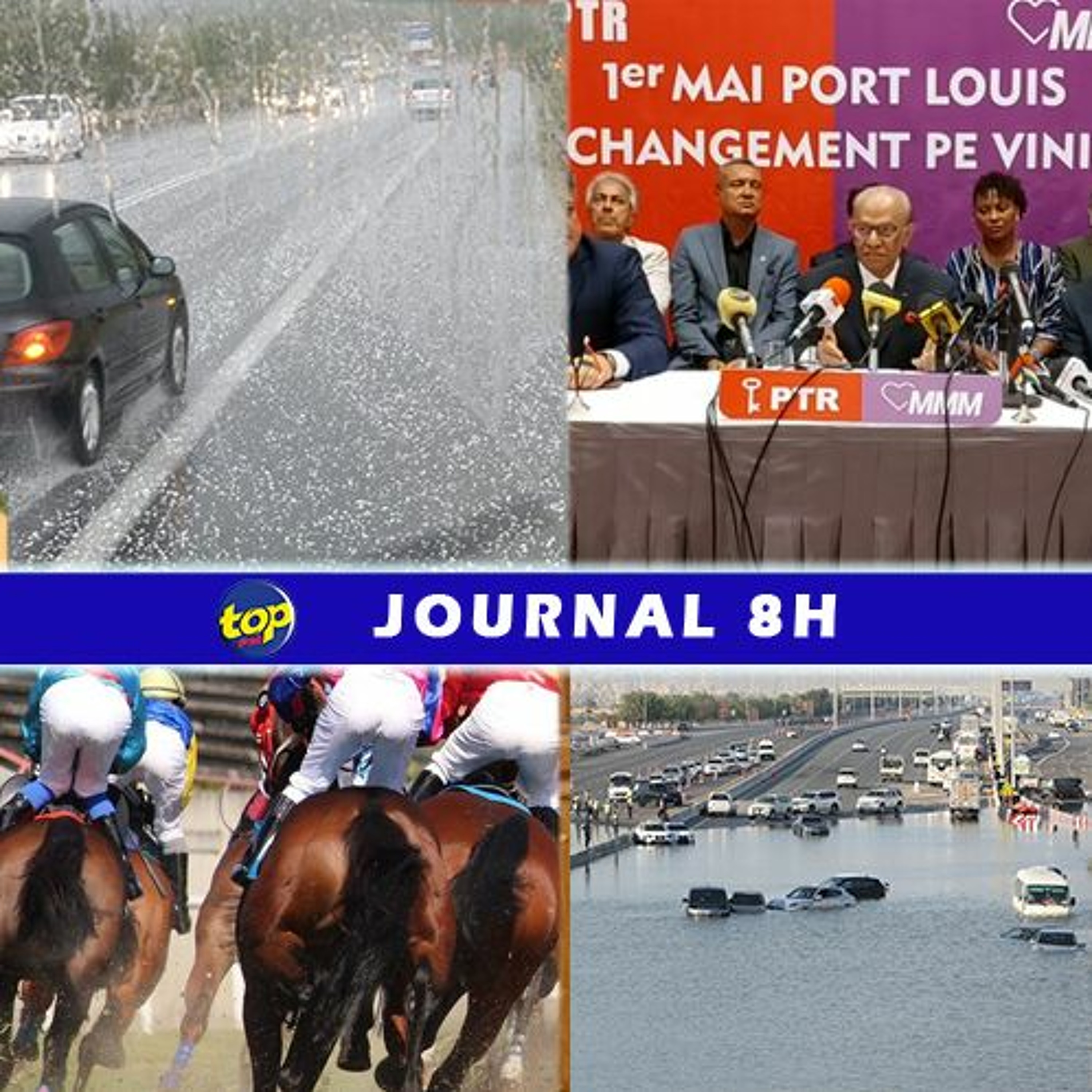 Le journal de 8H de ce dimanche 21 avril 2024