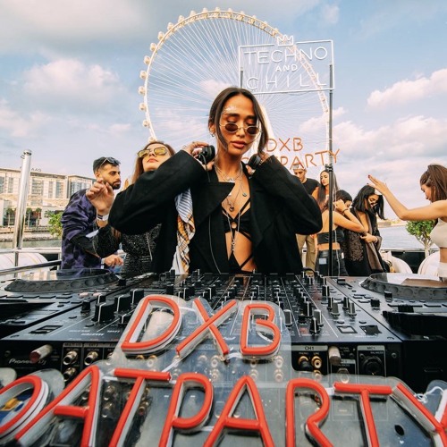 STASI SANLIN in DXB BOAT PARTY Feb 11th