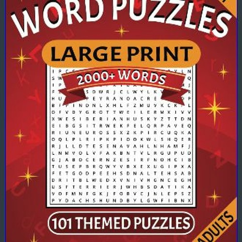 Stream [ebook] read pdf 📖 Easy Word Puzzles For Adults: Themed Word ...