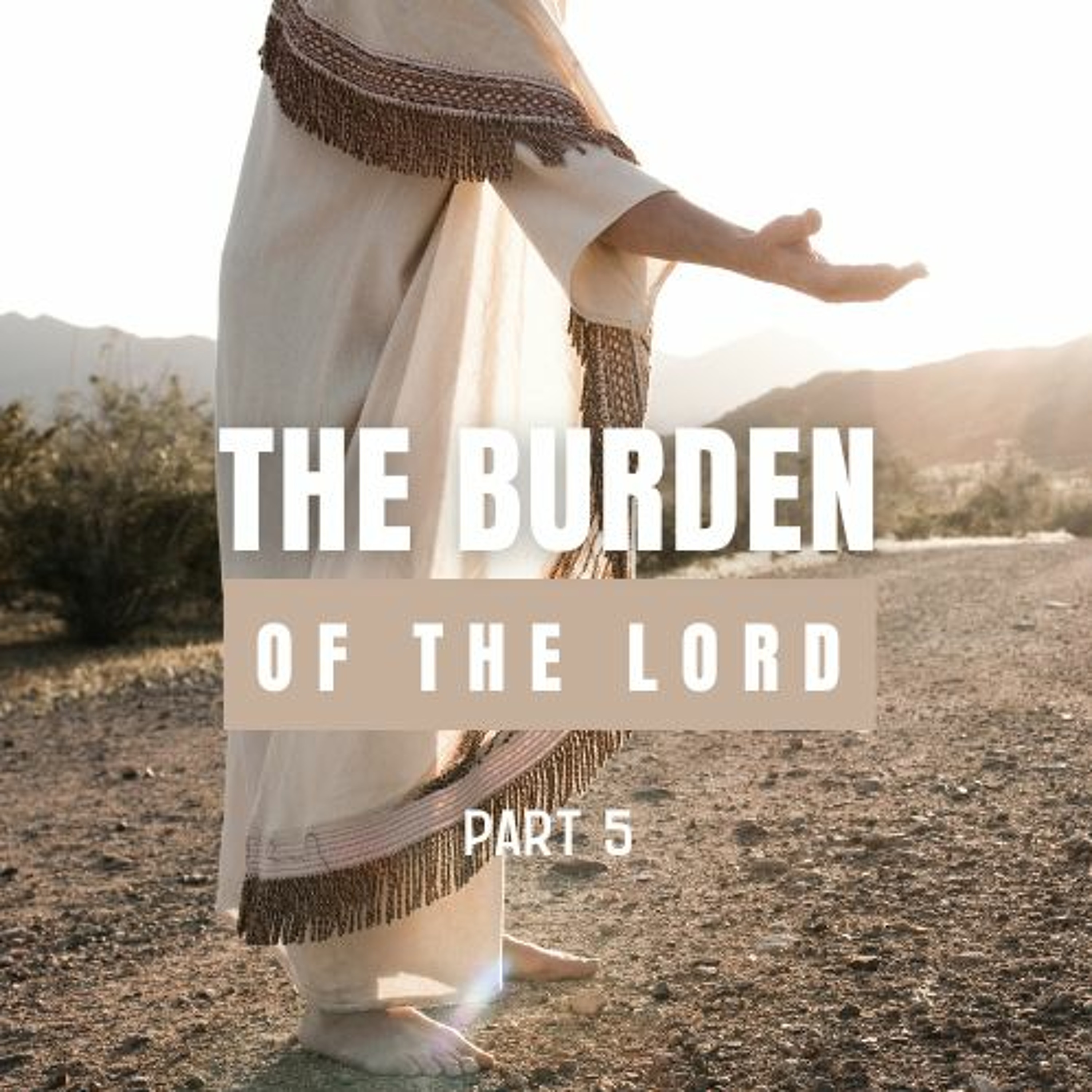 The Burden of The Lord (PT. 5)- The Rock // Pas Subash Cherian episode artwork