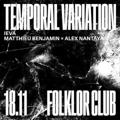temporal variation @ folklor 18.11.2021