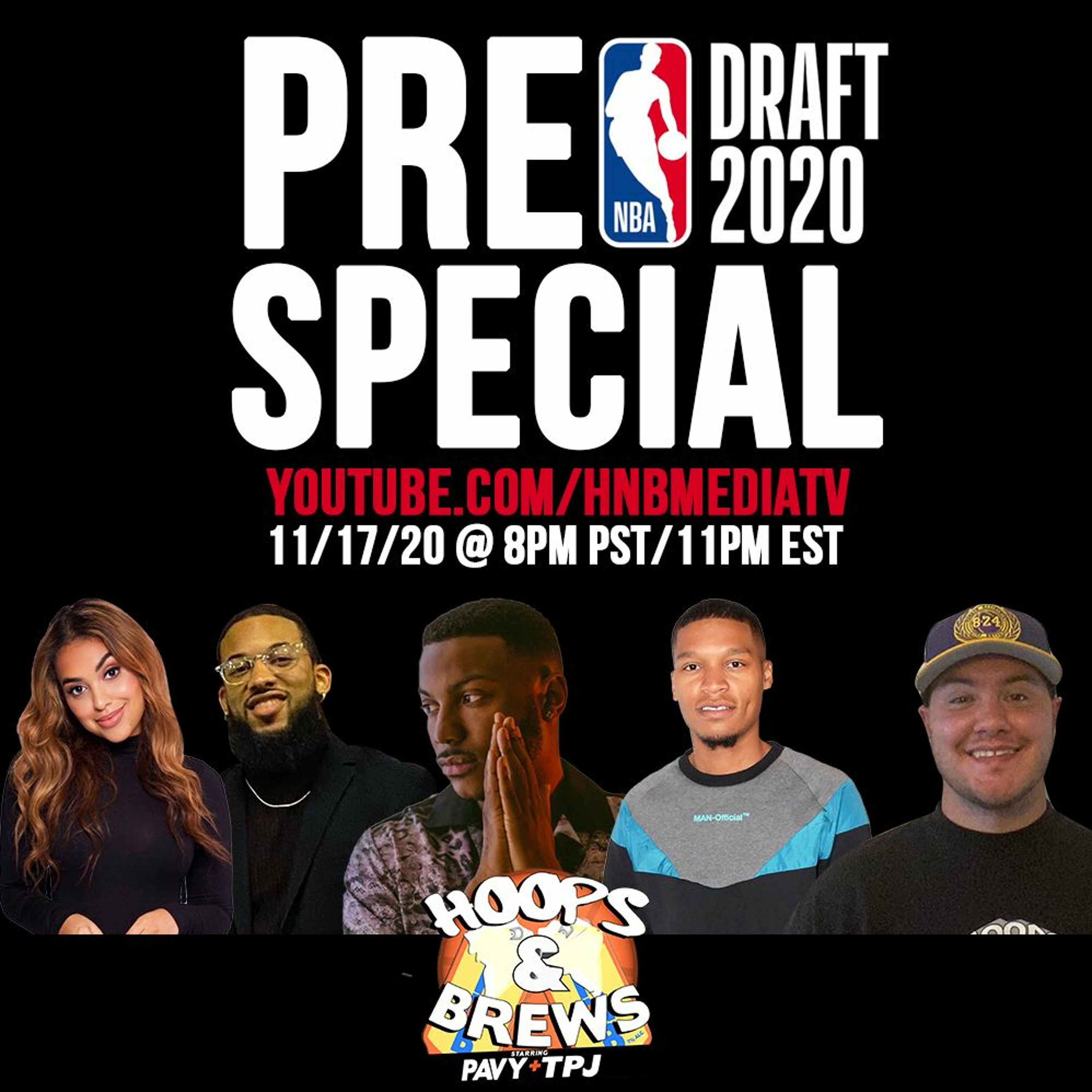 Hoops & Brews 217: NBA Draft Special Guest Ashley Nicole, Daniel Beltz & Christopher Kidd episode artwork