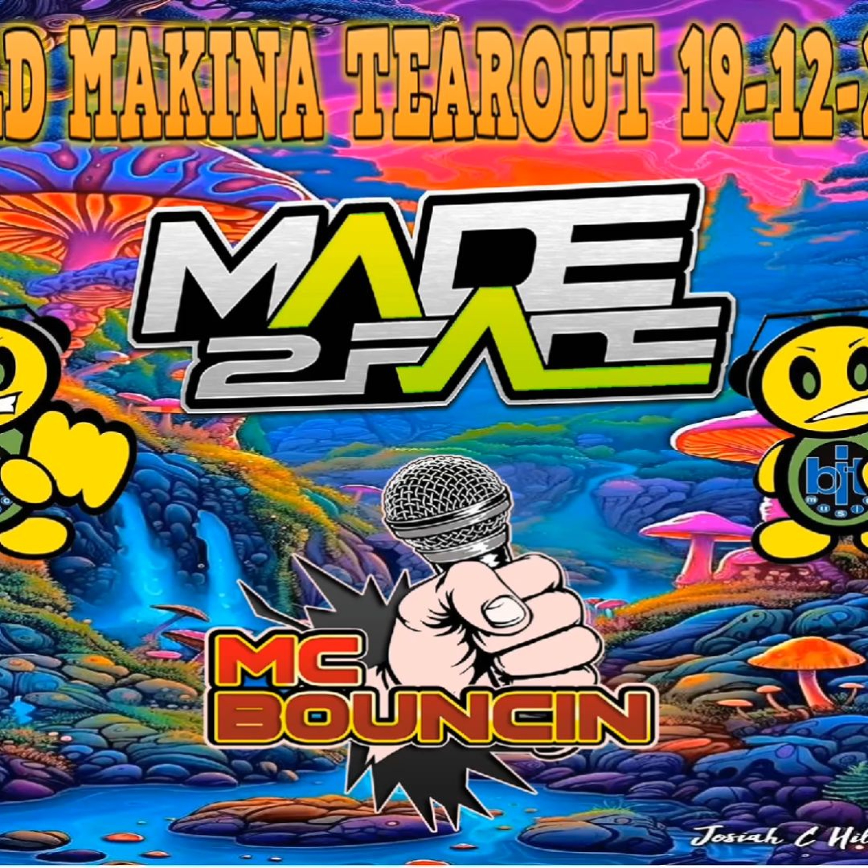 DJ MADE 2 FADE MC BOUNCIN 3 TRACK OLD MAKINA TEAROUT DEDICATED MC CRAZY D episode artwork