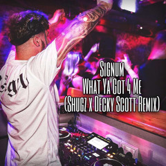 Signum - What You Got For Me (Shugz X Decky Scott Remix)