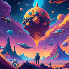 psychedelic space war