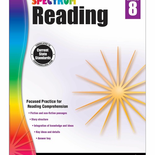 Free EBooks Spectrum 8th Grade Reading Workbook State Standards Reading