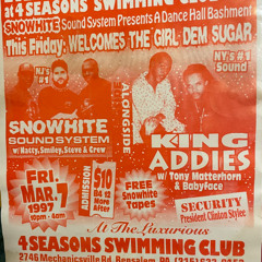Snowhite Sound ls King Addies Live at Four Seasons SwimClub, Bensalem, PA - 3-4-97