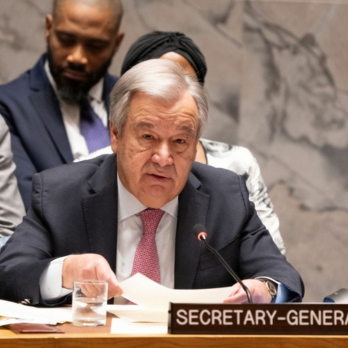 Gaza & the Middle East: UN chief António Guterres briefs the Security Council