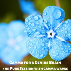 Gamma for a Genius Brain - 1hr Pure Binaural Beat Session with gamma waves