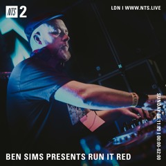 BEN SIMS Pres RUN IT RED 71. Nov 2020