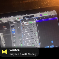 brayden ?, AJB & 1kDaily - winter. (prod. brayden ?)