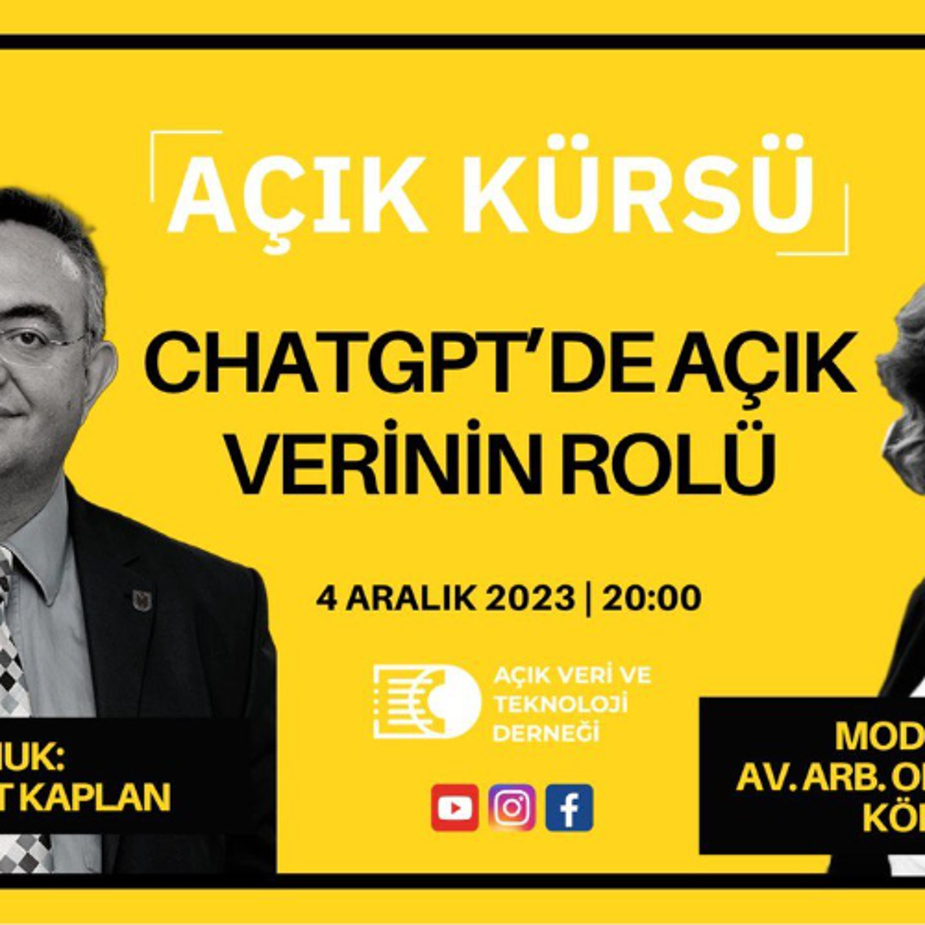 "ChatGPT'de Açık Verinin Rolü" | Bölüm34 episode artwork