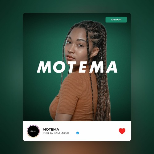 Stream Afro POP Instrumental 2023 - "Motema" (Naza Type Beat) | KAM Musik  by KAM Musik | Listen online for free on SoundCloud