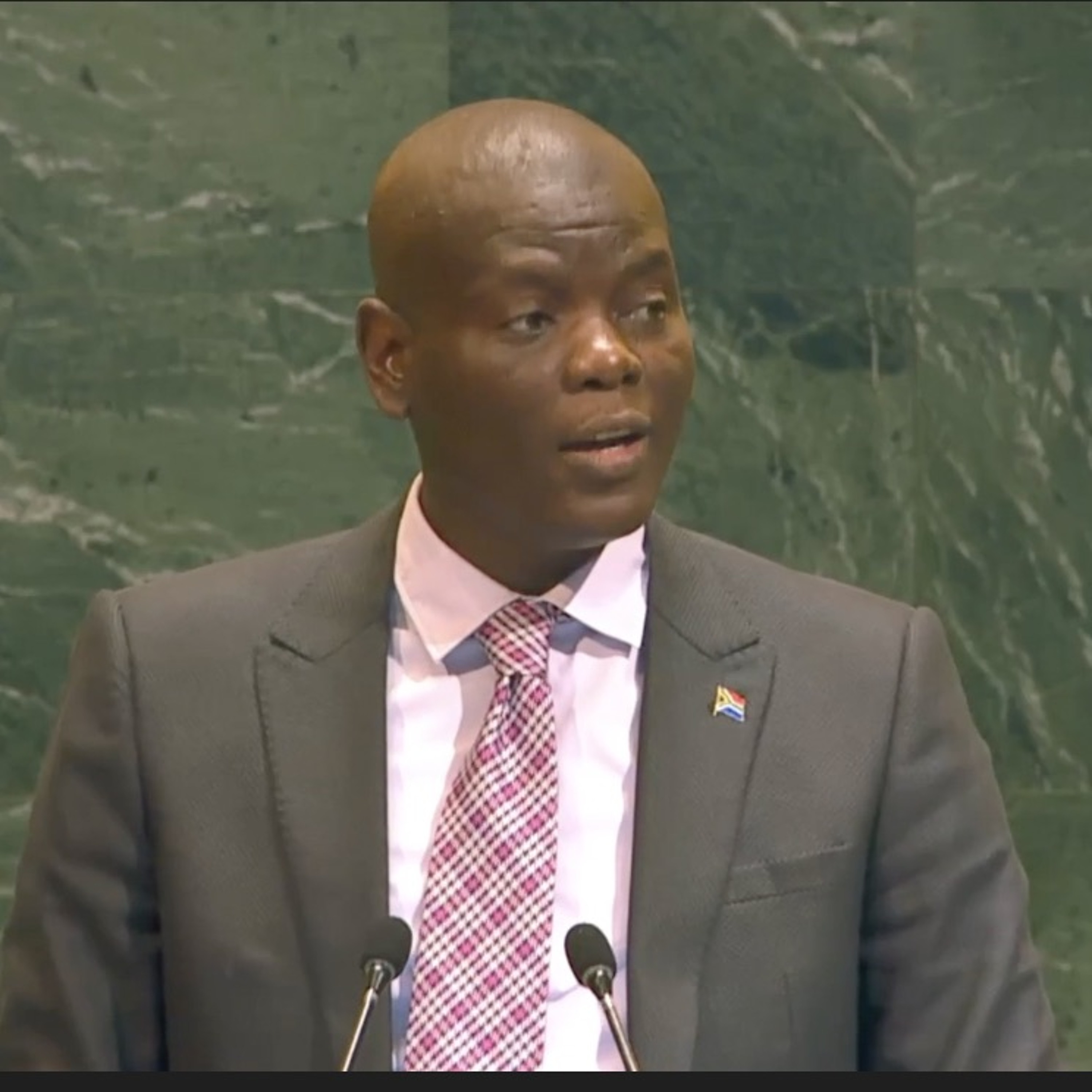 Minister Lamola at the High-level Conference on two-State solution for Israel and Palestine